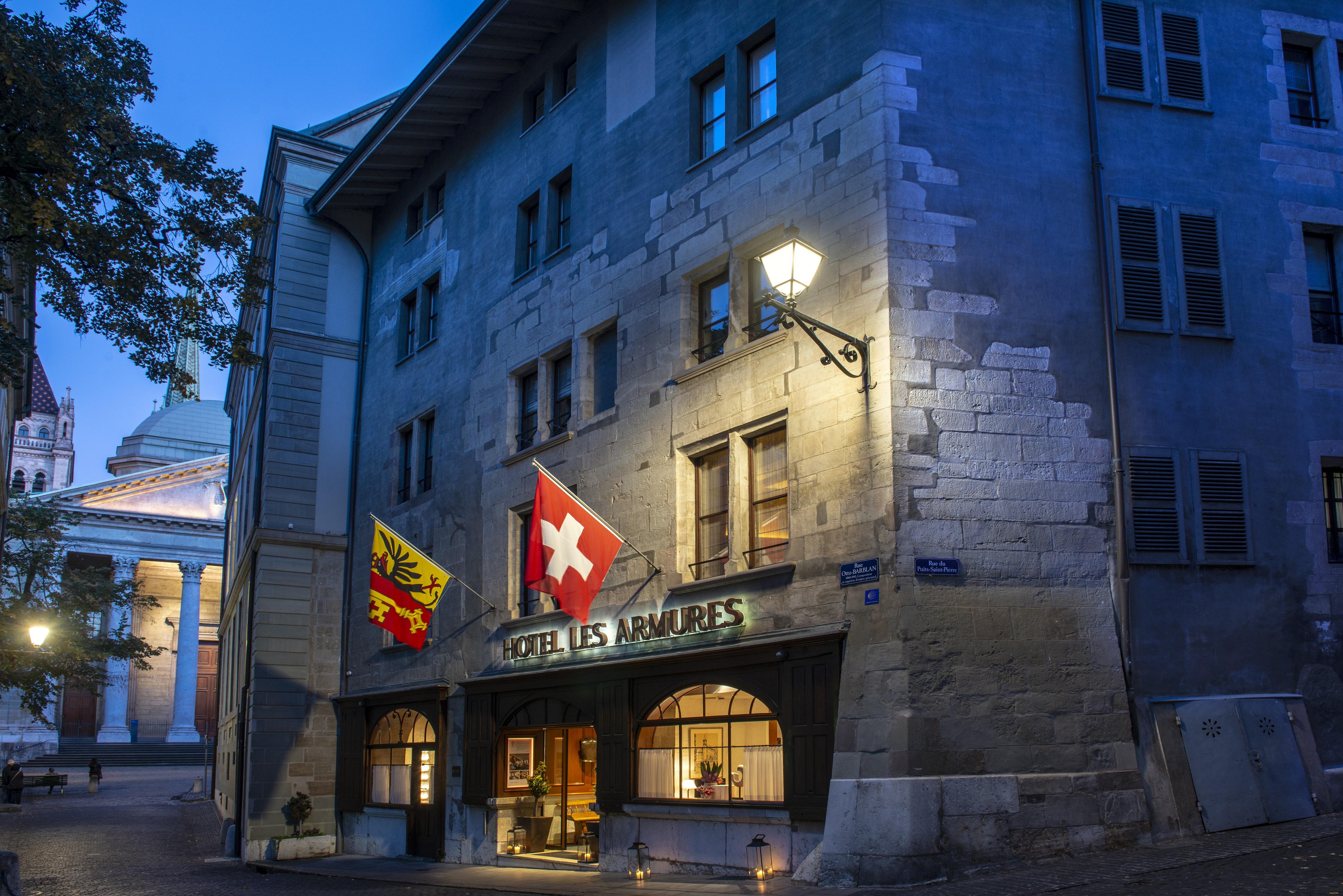 Hotel Les Armures Geneva Exterior foto